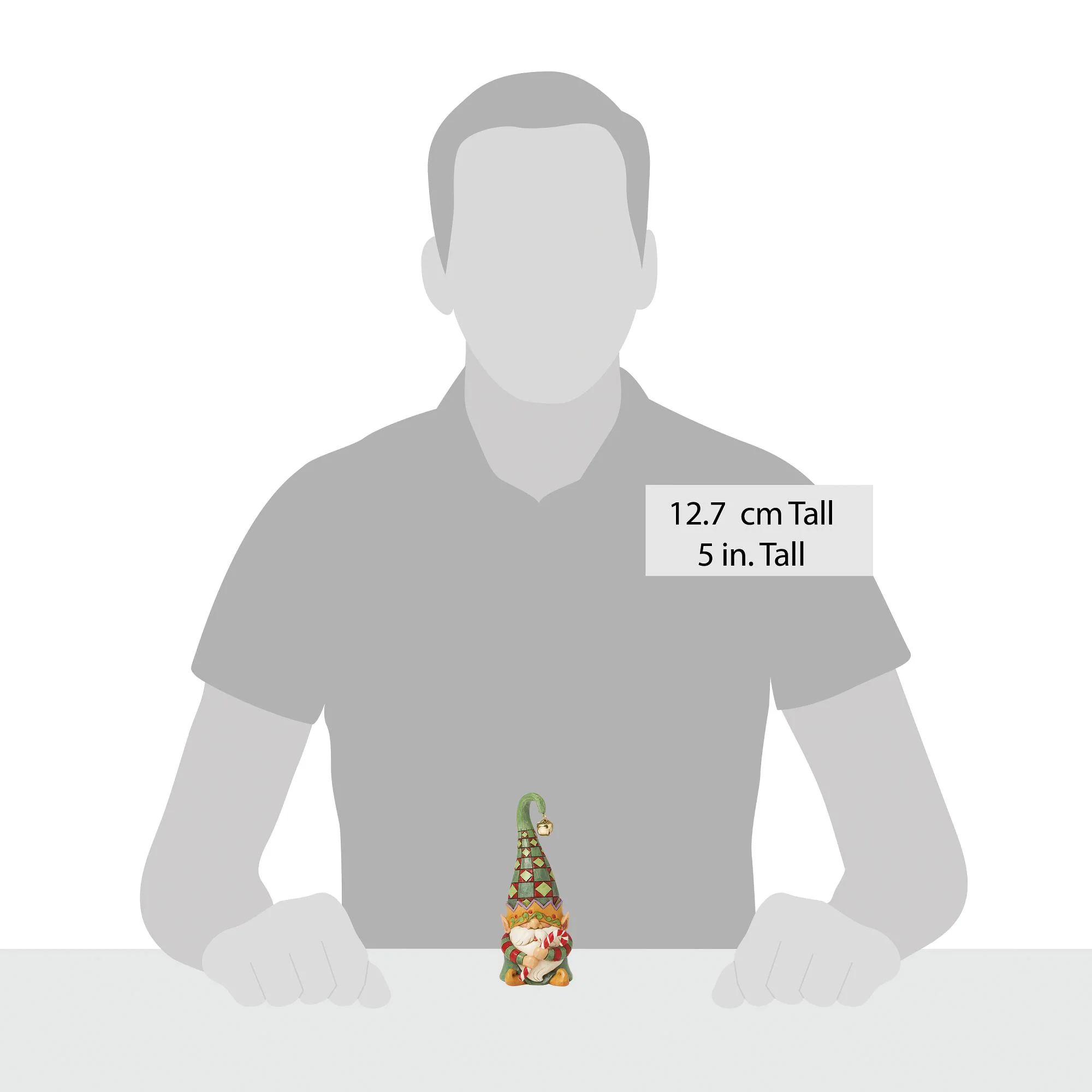 Gnome Elf Hold Candy Cane Fig - Image 5
