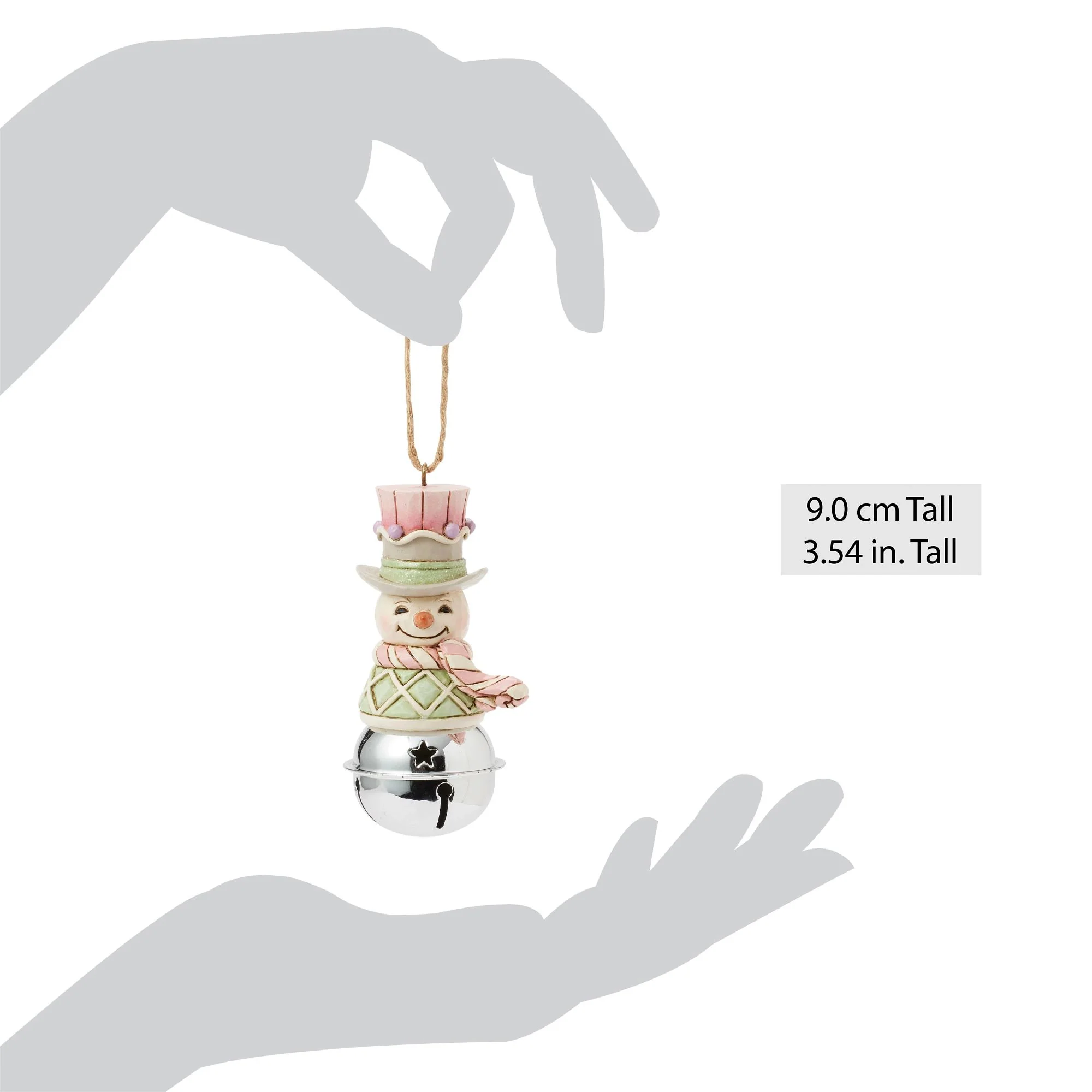 Heartwood Sweets Snowman Bell - Image 4