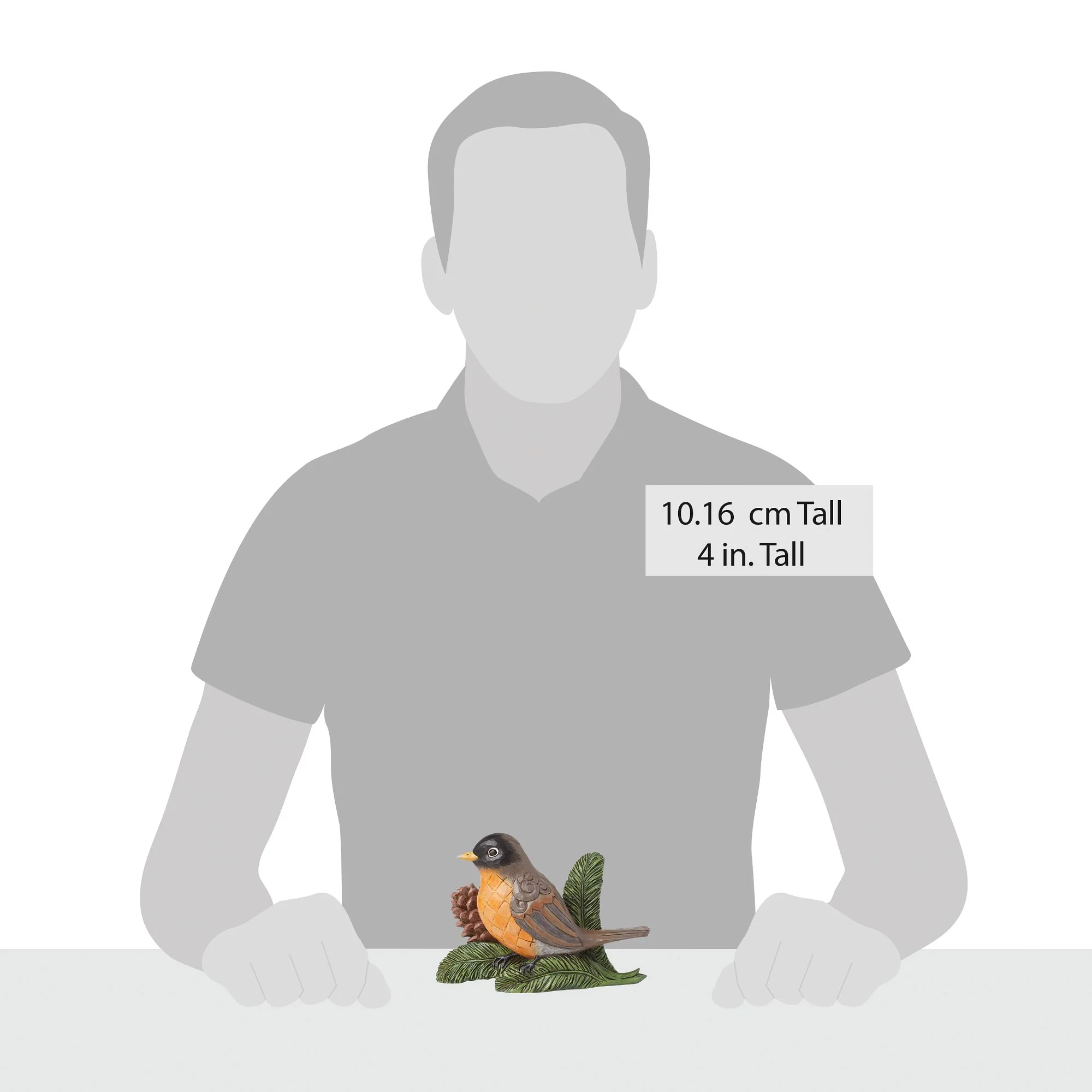 Robin Bird Figurine - Image 6