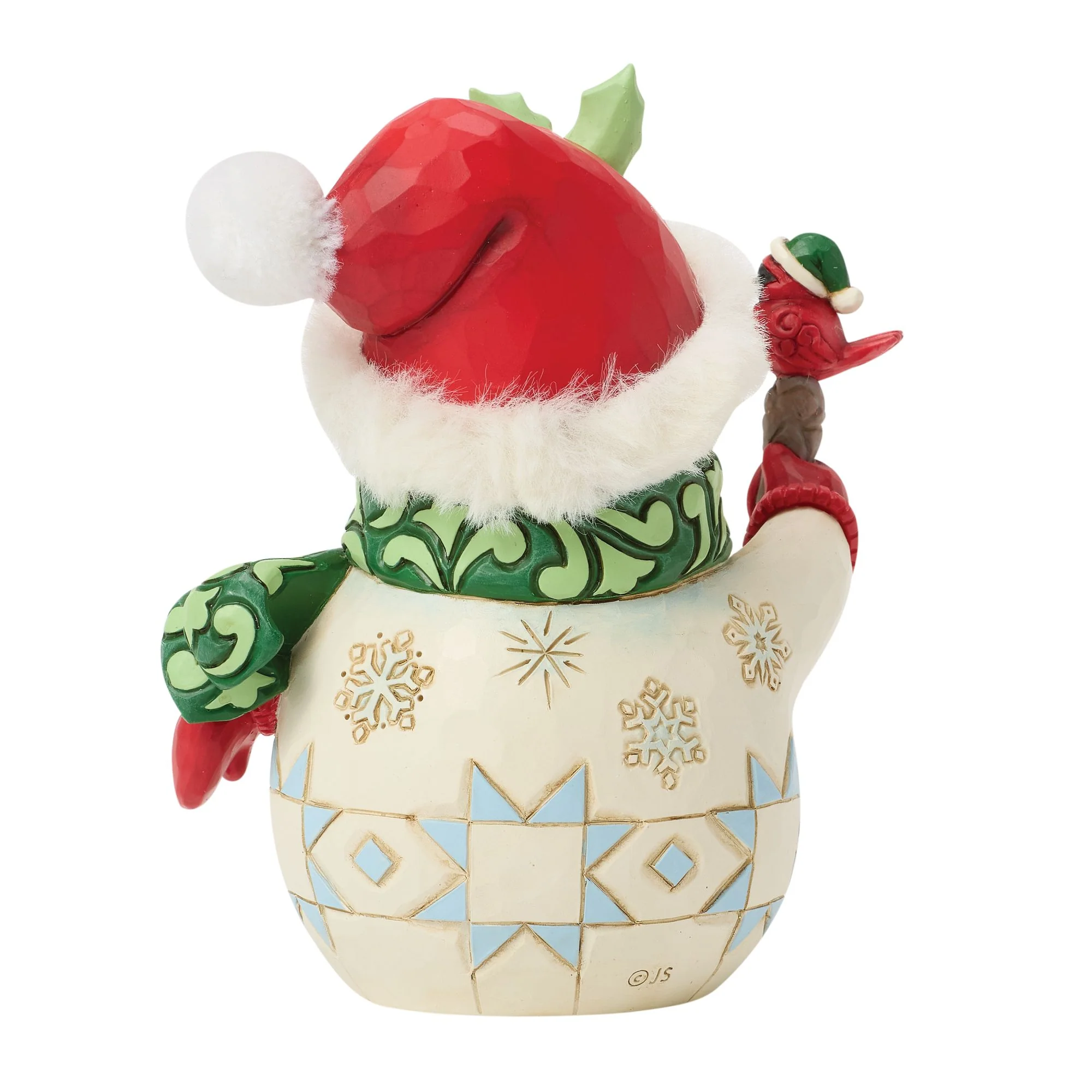 Snowman Bird on Stick Pint - Image 3