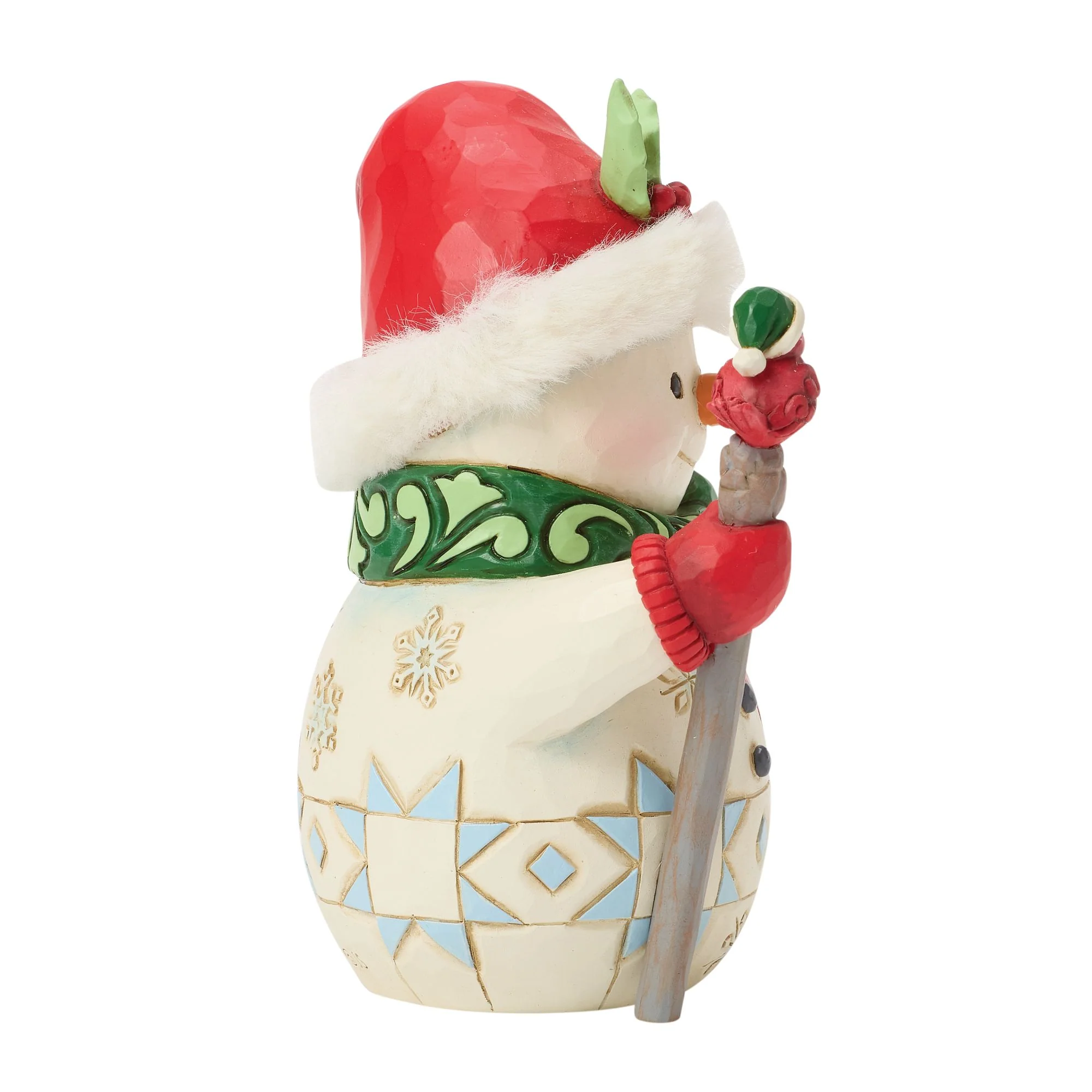 Snowman Bird on Stick Pint - Image 4