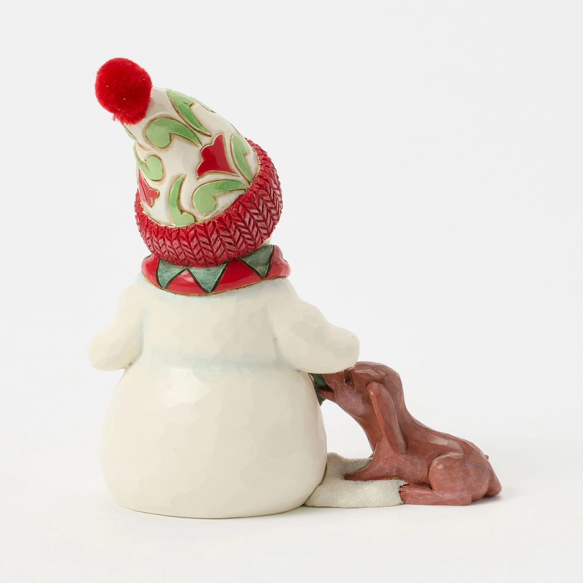 Snowman with Dog & Scarf Pint - Image 3